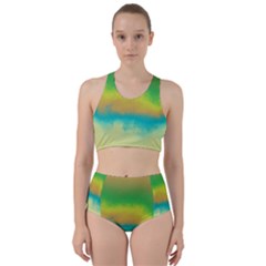 Ombre Racer Back Bikini Set by ValentinaDesign