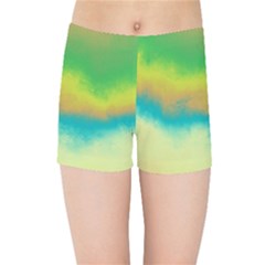 Ombre Kids Sports Shorts by ValentinaDesign