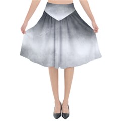 Ombre Flared Midi Skirt by ValentinaDesign