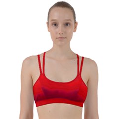 Ombre Line Them Up Sports Bra by ValentinaDesign