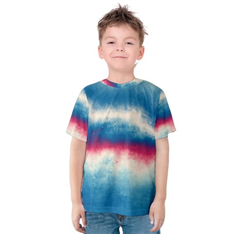 Ombre Kids  Cotton Tee by ValentinaDesign