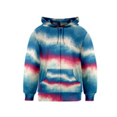 Ombre Kids  Zipper Hoodie by ValentinaDesign