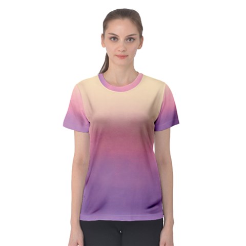 Ombre Women s Sport Mesh Tee by ValentinaDesign