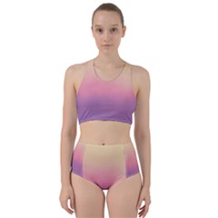 Ombre Racer Back Bikini Set by ValentinaDesign