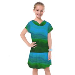 Ombre Kids  Drop Waist Dress