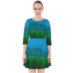 Ombre Smock Dress