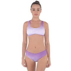 Ombre Criss Cross Bikini Set