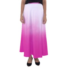 Ombre Flared Maxi Skirt