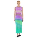 Ombre Fitted Maxi Dress View2