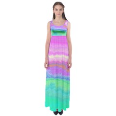 Ombre Empire Waist Maxi Dress