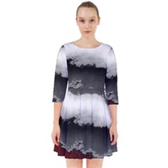 Ombre Smock Dress