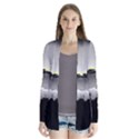 Ombre Drape Collar Cardigan View1