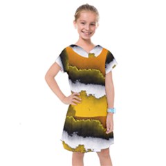 Ombre Kids  Drop Waist Dress