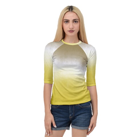 Ombre Quarter Sleeve Raglan Tee by ValentinaDesign