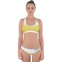 Ombre Cross Back Hipster Bikini Set View1