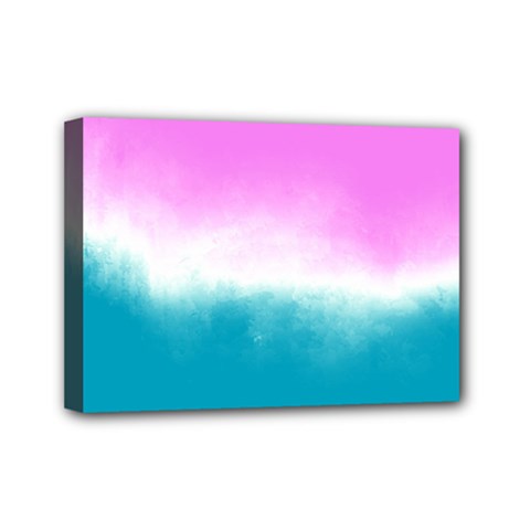 Ombre Mini Canvas 7  X 5  by ValentinaDesign