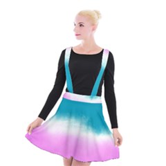 Ombre Suspender Skater Skirt by ValentinaDesign