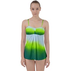 Ombre Babydoll Tankini Set