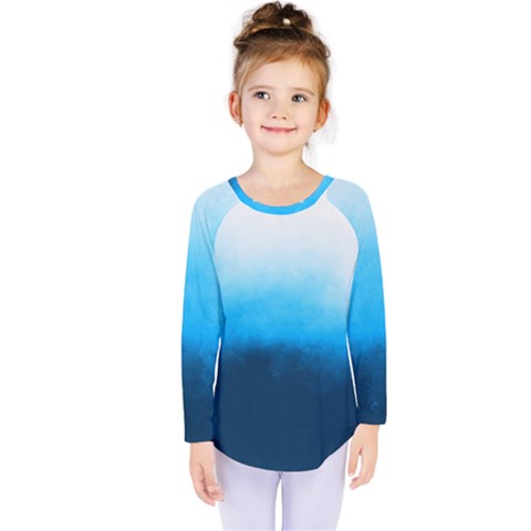 Ombre Kids  Long Sleeve Tee by ValentinaDesign