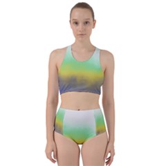 Ombre Racer Back Bikini Set