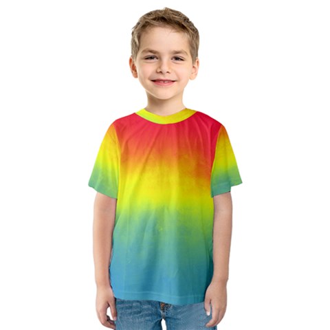 Ombre Kids  Sport Mesh Tee by ValentinaDesign