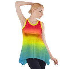 Ombre Side Drop Tank Tunic by ValentinaDesign