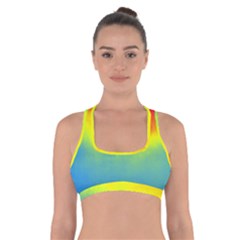 Ombre Cross Back Sports Bra