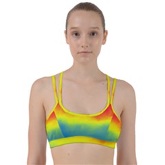 Ombre Line Them Up Sports Bra