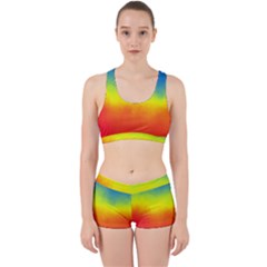 Ombre Work It Out Sports Bra Set