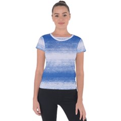 Ombre Short Sleeve Sports Top 