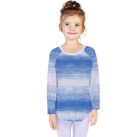 Ombre Kids  Long Sleeve Tee by ValentinaDesign