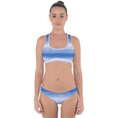 Ombre Cross Back Hipster Bikini Set by ValentinaDesign