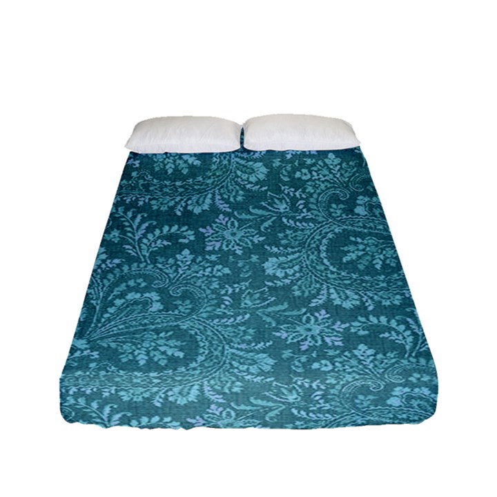 Floral pattern Fitted Sheet (Full/ Double Size)