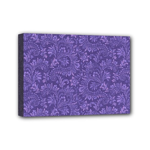 Floral Pattern Mini Canvas 7  X 5  by ValentinaDesign