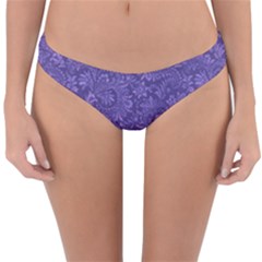 Floral Pattern Reversible Hipster Bikini Bottoms