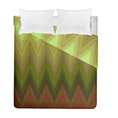 Zig Zag Chevron Classic Pattern Duvet Cover Double Side (full/ Double Size) by Nexatart