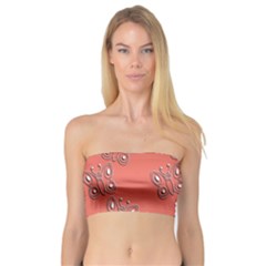 Butterfly Pink Pattern Wallpaper Bandeau Top by Nexatart