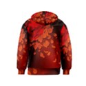 Cherry Blossom, Red Colors Kids  Zipper Hoodie View2