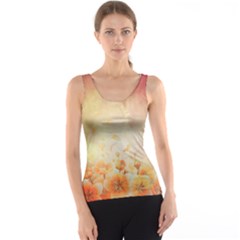 Flower Power, Cherry Blossom Tank Top by FantasyWorld7