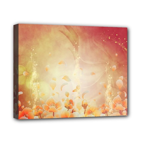 Flower Power, Cherry Blossom Canvas 10  X 8  by FantasyWorld7