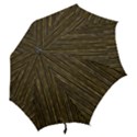 Stylish Golden Strips Hook Handle Umbrellas (Small) View2