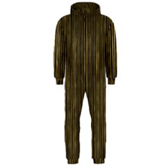 Stylish Golden Strips Hooded Jumpsuit (men)  by gatterwe