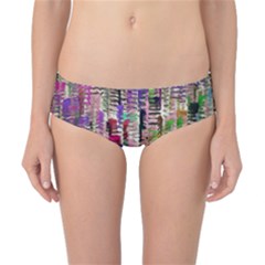 Colorful Shaky Paint Strokes                              Classic Bikini Bottoms by LalyLauraFLM