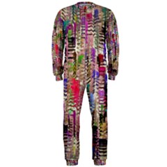 Colorful Shaky Paint Strokes                              Onepiece Jumpsuit (men) by LalyLauraFLM