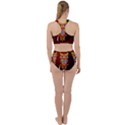 Cute Owl, Mandala Design Racer Back Bikini Set View2