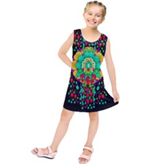 Rain Meets Sun In Soul And Mind Kids  Tunic Dress by pepitasart