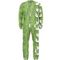 Cow Flower Pattern Wallpaper OnePiece Jumpsuit (Men)  View1