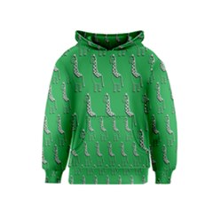 Giraffe Pattern Wallpaper Vector Kids  Pullover Hoodie by Nexatart