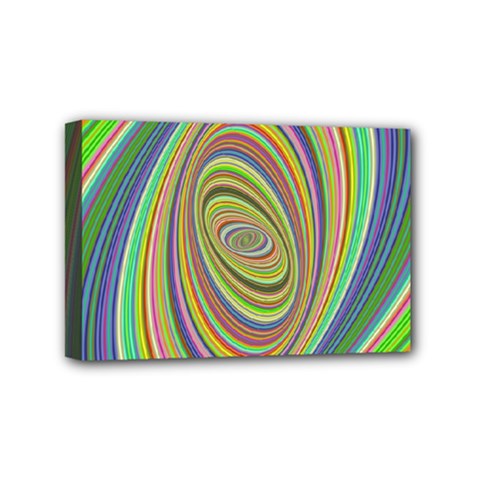 Ellipse Background Elliptical Mini Canvas 6  X 4  by Nexatart