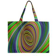 Ellipse Background Elliptical Zipper Mini Tote Bag by Nexatart